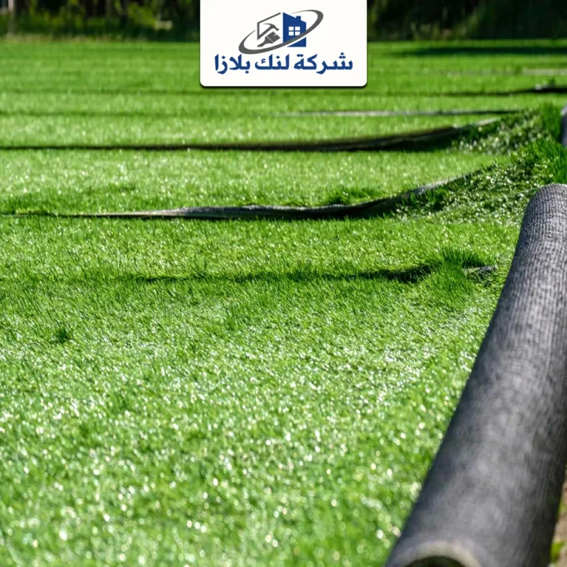 Artificial grass installation in Abu Dhabi