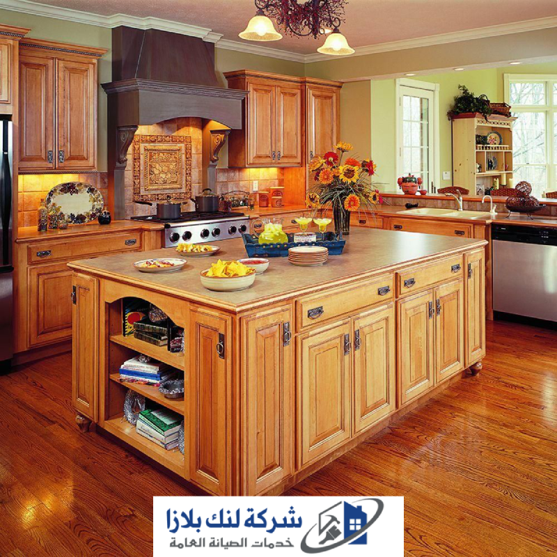 صنع المطابخ الخشبية للمنازل والمطاعم